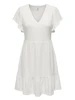 Only ONLSANDRA S/S V-NECK DRESS JRS NOOS 15289687
