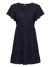 Only ONLSANDRA S/S V-NECK DRESS JRS NOOS 15289687