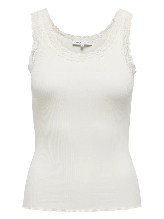 Only ONLSARA SHARAI LACE TANK TOP JRS NO 15345994