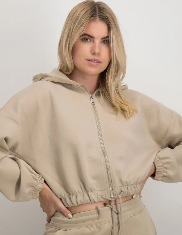 Only ONLSCARLETT L/S ZIP HOOD SWT NOOS 15210679