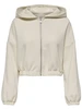 Only ONLSCARLETT LS ELASTIC ZIP HOOD SWT 15346449