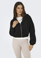 Only ONLSCARLETT LS ELASTIC ZIP HOOD SWT 15346449