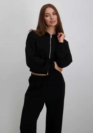 Only ONLSCARLETT LS ELASTIC ZIP HOOD SWT 15346449