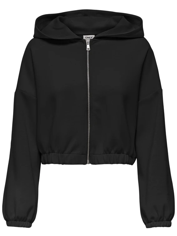Only ONLSCARLETT LS ELASTIC ZIP HOOD SWT 15346449