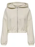 Only ONLSCARLETT LS ELASTIC ZIP HOOD SWT 15346449