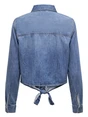 Only ONLSEVIGNY LECEY LS KNOT DNM SHIRT 15344186