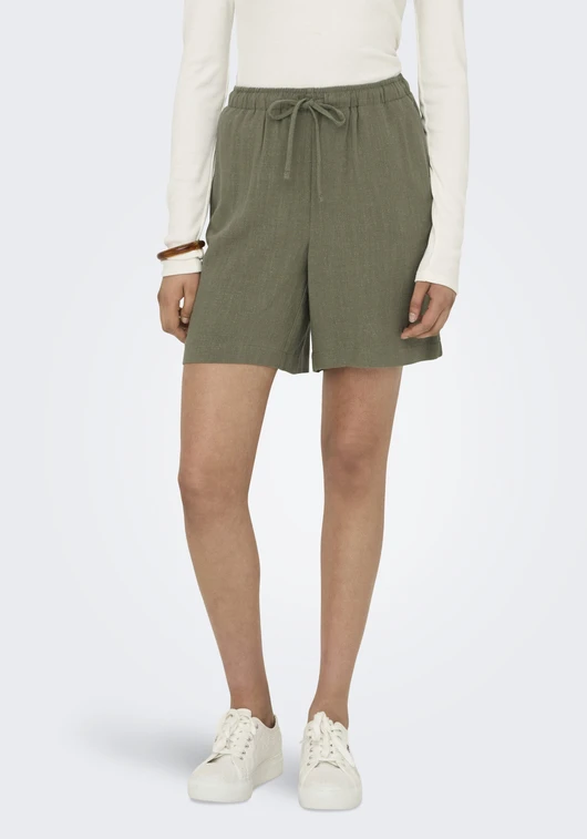 Only ONLSIESTA MW PULL-UP LIN BL SHORTS 15333032