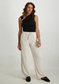 Only ONLSIESTA MW PULL-UP LINEN BL PNT N 15322263
