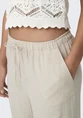 Only ONLSIESTA MW PULL-UP LINEN BL PNT N 15322263