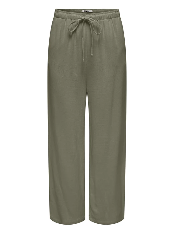 Only ONLSIESTA MW PULL-UP LINEN BL PNT N 15322263