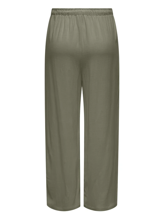 Only ONLSIESTA MW PULL-UP LINEN BL PNT N 15322263