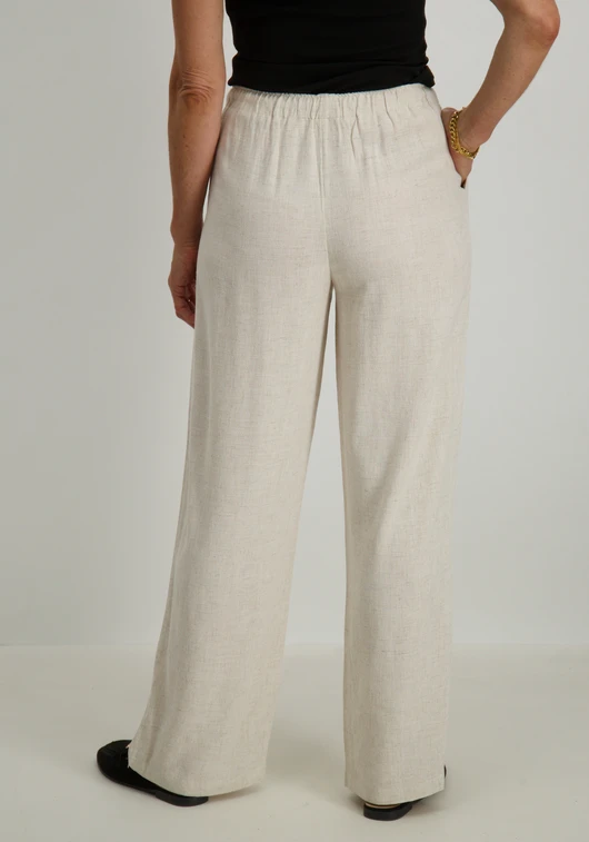 Only ONLSIESTA MW PULL-UP LINEN BL PNT N 15322263