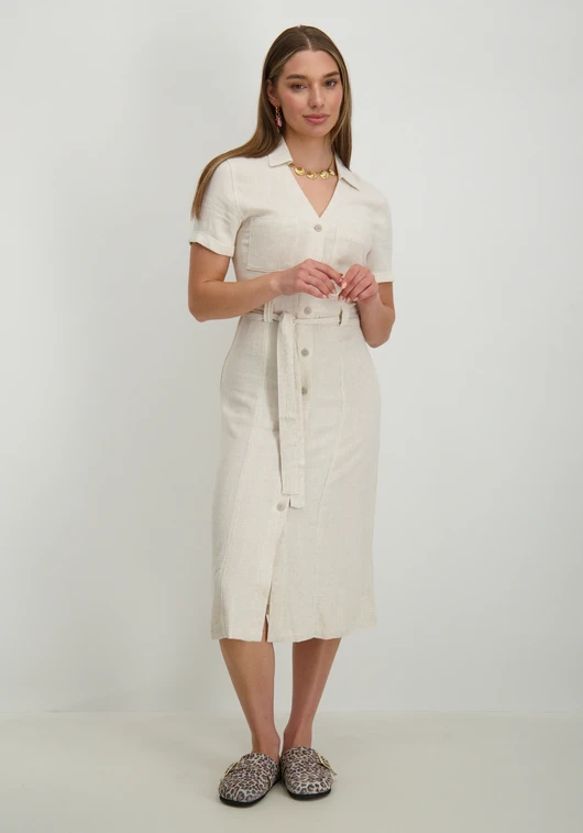 Only ONLSIESTA SS LIN BL SHIRT DRESS PNT 15347210
