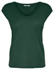 Only onlSILVERY S/S V NECK LUREX TOP JRS 15136069