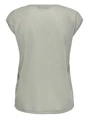 Only onlSILVERY S/S V NECK LUREX TOP JRS 15136069