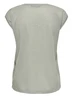 Only onlSILVERY S/S V NECK LUREX TOP JRS 15136069