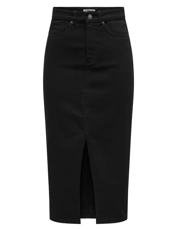 Only ONLSIRI FRONT SLIT SKIRT DNM GUA NO 15324365