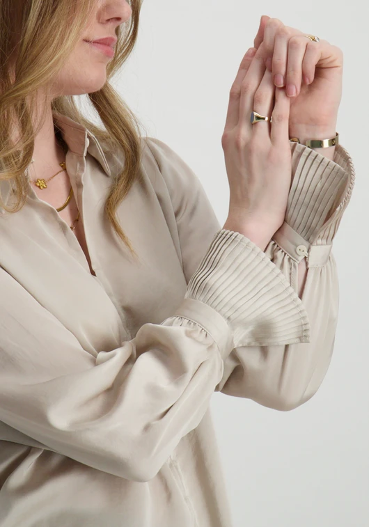 Only ONLSISTER LS PLEAT DETAIL SHIRT WVN 15344432