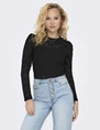 Only ONLSMILLA L/S O-NECK PUFF TOP JRS 15313956