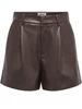 Only ONLSMOOTH HW FAUX LEA SHORTS CC PNT 15351265