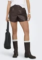 Only ONLSMOOTH HW FAUX LEA SHORTS CC PNT 15351265