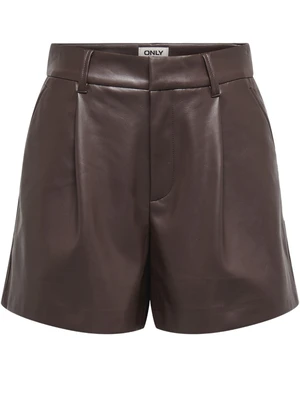 Only ONLSMOOTH HW FAUX LEA SHORTS CC PNT 15351265