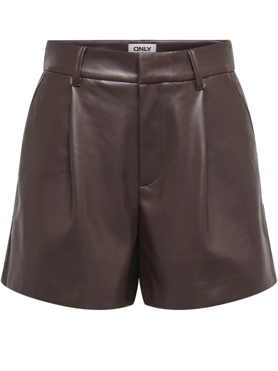 Only ONLSMOOTH HW FAUX LEA SHORTS CC PNT 15351265