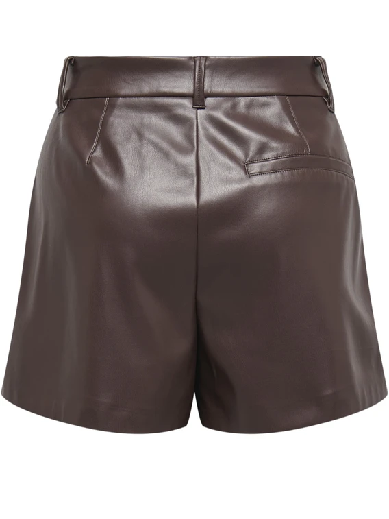 Only ONLSMOOTH HW FAUX LEA SHORTS CC PNT 15351265