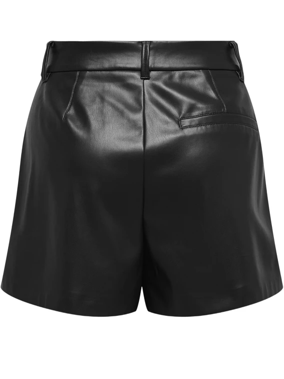 Only ONLSMOOTH HW FAUX LEA SHORTS CC PNT 15351265