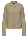 Only ONLSOLVI L/S LINEN BL SHIRT CC PNT 15338695
