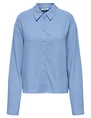 Only ONLSOLVI L/S LINEN BL SHIRT CC PNT 15338695