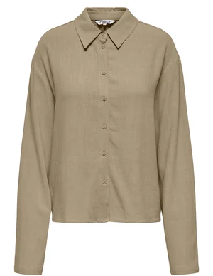 Only ONLSOLVI L/S LINEN BL SHIRT CC PNT 15338695