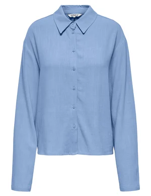 Only ONLSOLVI L/S LINEN BL SHIRT CC PNT 15338695