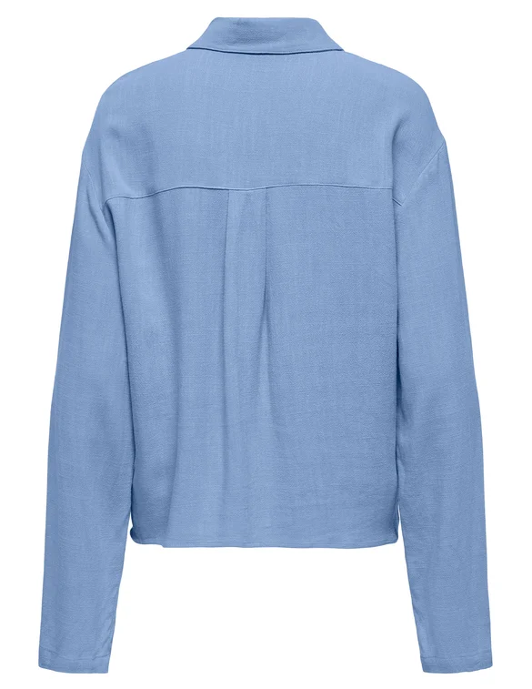 Only ONLSOLVI L/S LINEN BL SHIRT CC PNT 15338695