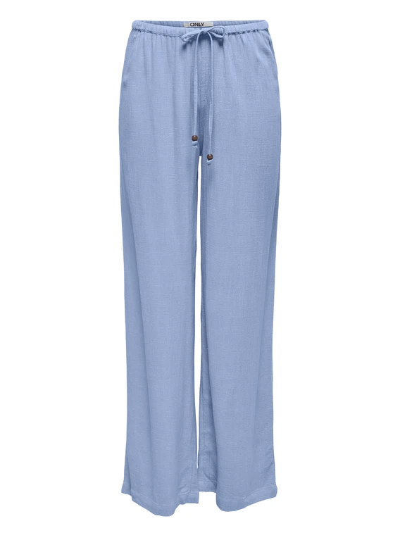 Only ONLSOLVI MW LINEN BL STRING PANT CC 15338692