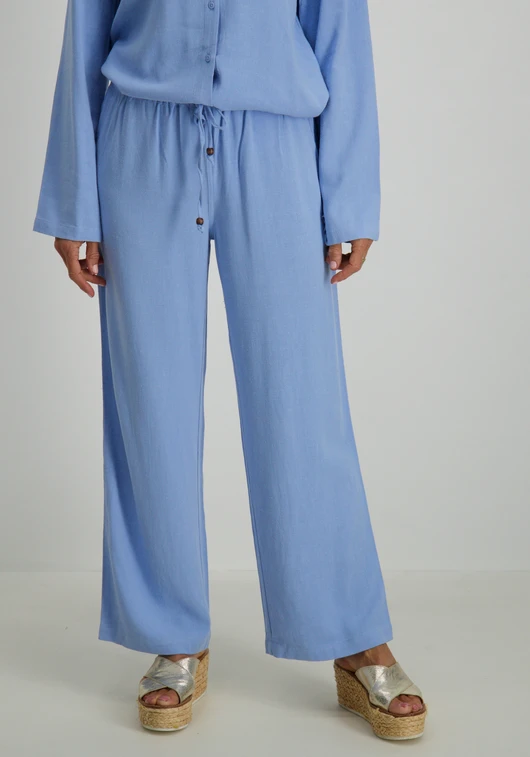 Only ONLSOLVI MW LINEN BL STRING PANT CC 15338692