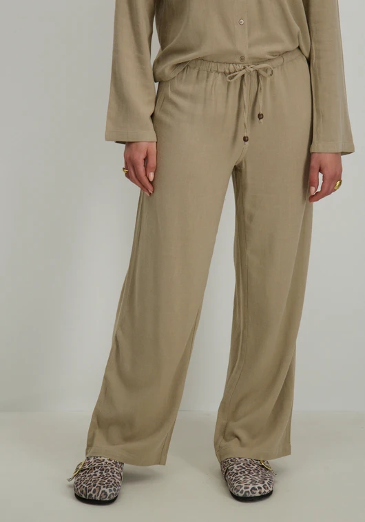 Only ONLSOLVI MW LINEN BL STRING PANT CC 15338692