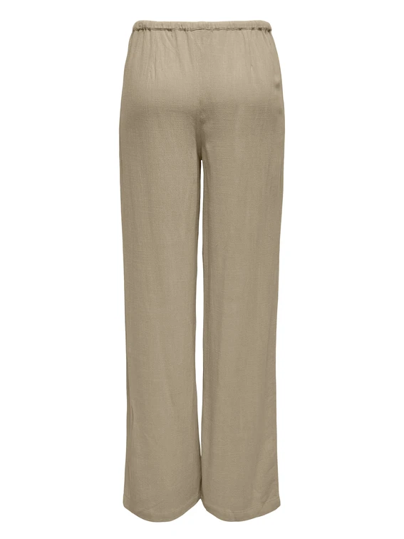 Only ONLSOLVI MW LINEN BL STRING PANT CC 15338692