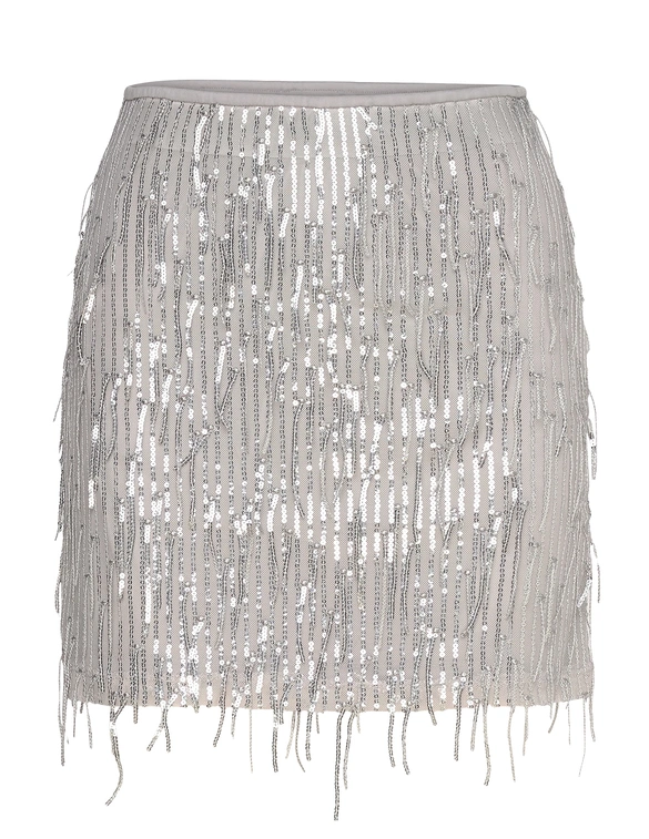 Only ONLSPACY SHORT SEQUINS SKIRT WVN 15305742