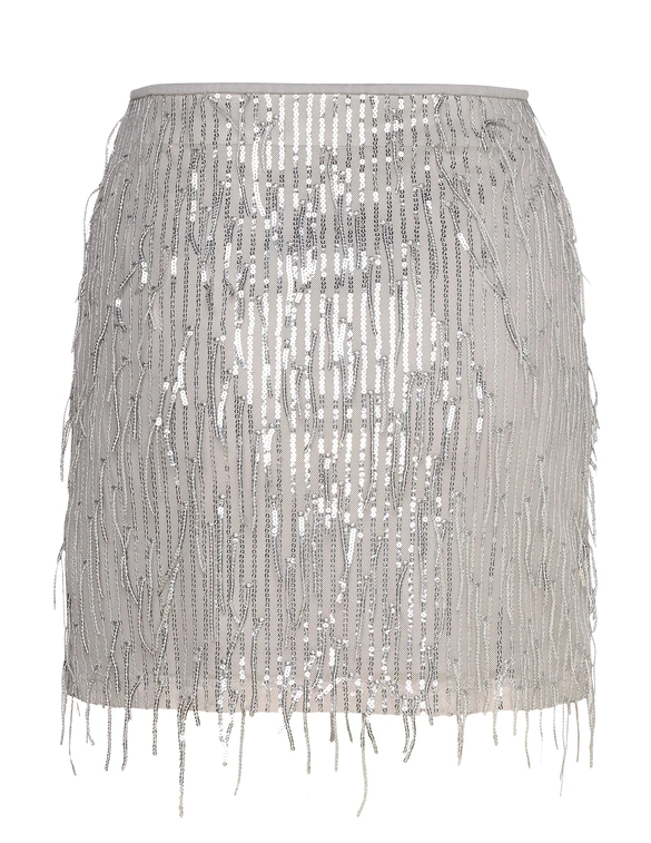 Only ONLSPACY SHORT SEQUINS SKIRT WVN 15305742