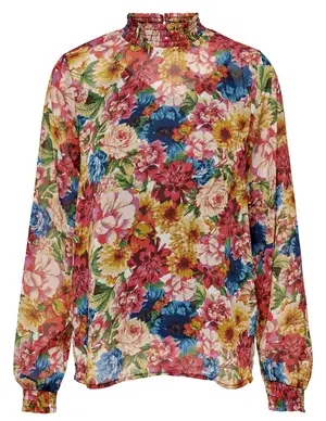 Only ONLSTAR L/S SMOCK TOP PTM 15240489
