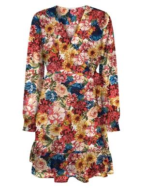 Only ONLSTAR L/S WRAP DRESS PTM 15273459