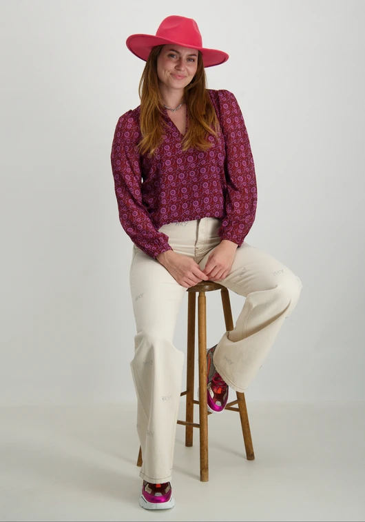 Only ONLSTAR LIFE L/S V-NECK TOP PTM 15240487