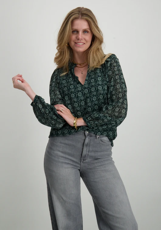 Only ONLSTAR LIFE L/S V-NECK TOP PTM 15240487