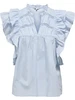 Only ONLSUNNY LIFE CAPSL FRILL TOP WVN N 15347882