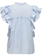 Only ONLSUNNY LIFE CAPSL FRILL TOP WVN N 15347882