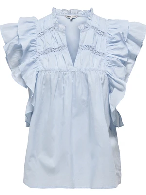 Only ONLSUNNY LIFE CAPSL FRILL TOP WVN N 15347882