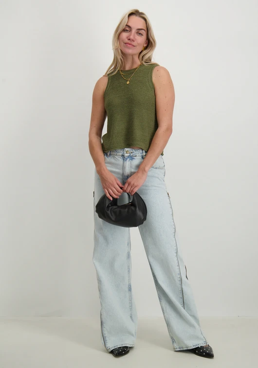 Only ONLSUNNY O-NECK TANK TOP KNT 15350925
