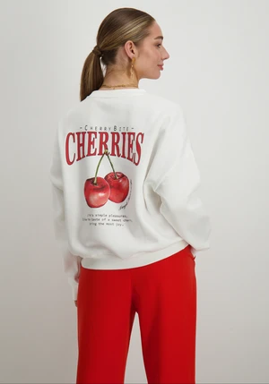 Only ONLSWEAT LIFE L/S BACKPRINT SWT NOO 15354897
