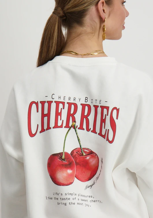 Only ONLSWEAT LIFE L/S BACKPRINT SWT NOO 15354897